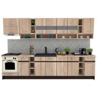 Bucatarie COSSY NEW 340 Stejar Sonoma